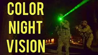 Color Night Vision at Evike Airsoft Camp | Night Game with Red and Green Tracers