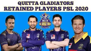 Quetta Gladiators Retained Players for PSL 2020 | CricChat