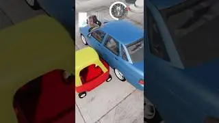 BeamNg Drive Тележка из Супермаркета в Ладу Жоска