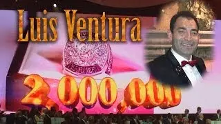 LUIS VENTURA, el cheque de 2 millones