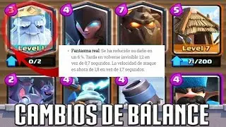 ¿ES EL FIN DEL FANTASMA REAL? | CAMBIOS DE BALANCE |