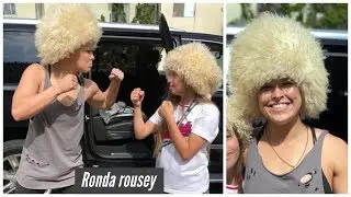 Meeting Ronda Rousey at Comic Con