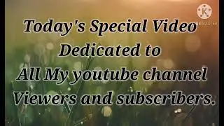 100 Subscribers Completed ❤️ | Special Video for My Subscribers |What will Happen After 100 Subs ♥️|