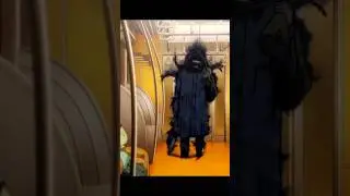 GHOST ON THE TRAIN LOOKING FOR FOOD 😱🥶 | 