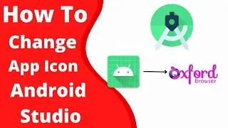 How to Change App Icon in Android Studio | Android Beginner Tutorials| Kotlin App Dev