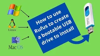 How to use Rufus to create a bootable USB || How to Make Bootable Drive using Rufus ||