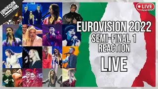 Eurovision 2022 Semi Final 1 (LIVE REACTION)