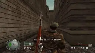 One hour of Sniper Elite Online with testing new scope