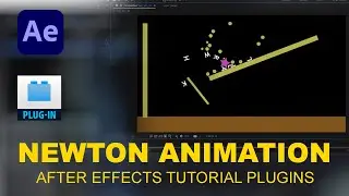 After effects tutorial | Newton Animation | Plugin