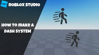 How to make a Dash/Roll System in Roblox! (Roblox Studio Scripting Tutorial 2023)