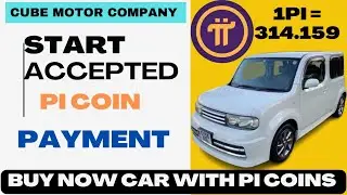 Pi Network Shakes Up US CUBE MOTOR Accepting Pi Coin Payments!