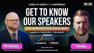 WOSCon2024 Live Interview Series with Speakers: Kevin Meng