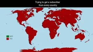 Trying to get a subscriber from every country