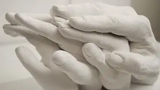 3d Gipsabdruck Familie / Family Casting