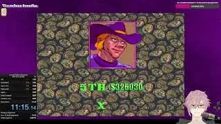 Sunset Riders Speedrun Billy EASY ANY%  11:15:14