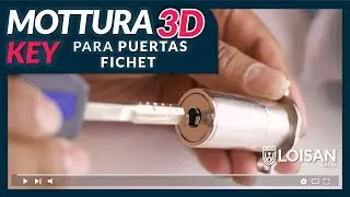 🧰🤓MOTTURA 3D KEY for FICHET door🔐🚪