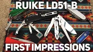Ruike LD51-B First Impressions! A Large Locking SAK Alternative?