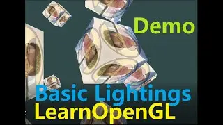LearnOpenGL Rendering Lighting Ambient Diffuse Specular and Multiple Lightings