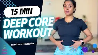 Ultimate 15-Minute Deep Core Workout for Women | Strengthen & Sculpt Your Core! #fitnesswithapoorva