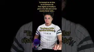 Yo tranqui viendo la pelicula cuando de repente…