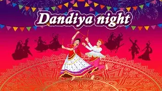 Group dance on dandiya❤️‍🔥😁