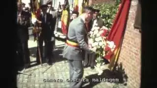 2061 Onthulling gedenkplaat 39e Linieregiment te Maldegem (film super8)./S8-39LINIE-FPJRDH-FCO22