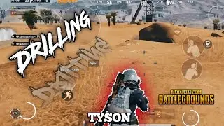 DRILLING 🔥| TYSON (4 FINGER NO GYRO) | PUBG MOBILE MONTAGE