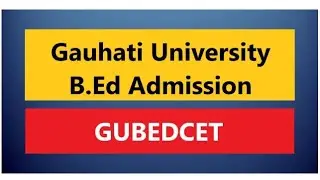 B.Ed Admission Process/2022