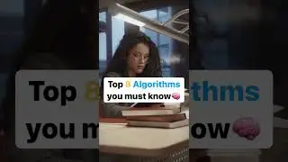 Top 8 algorithms every developers must know