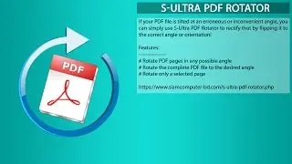 S-Ultra PDF Rotator