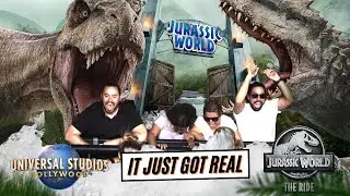 Jurassic World the Ride at Universal Studios Hollywood