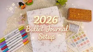 2026 Bullet Journal Setup ✨  Notebook Therapy Unboxing  Cozy & Aesthetic Plan With Me