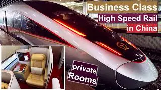 Airline-style Business Class on China High-Speed Rail: Guangzhou - Shenzhen