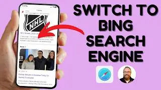 iPhone Safari Change Search Engine to Bing 