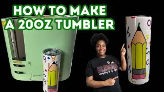 How to sublimate the perfect tumbler || featuring the go2craft tumbler press