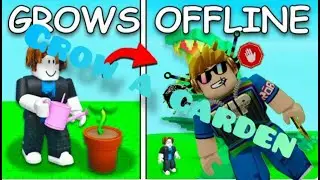 Вырасти сад роблокс лайфхаки ( Grow a garden )