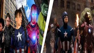 Live-Action Recreating Avengers Battle for New York