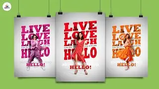 Tutorial 99 - Poster design | Photoshop