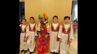 Türk yallisi Azərbaycan uşaqlarının ifasında