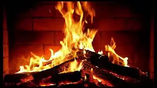 SAKİNLEŞTİRİCİ ŞÖMİNE VİDEOSU GERÇEK ATEŞ SESİ & Calming fireplace fire with real sound