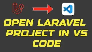 Open Laravel project in vs Code