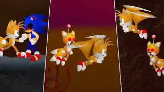 Tails Nightmare 1,2,3 4K ~ Sonic Fan Games ~ Gameplay