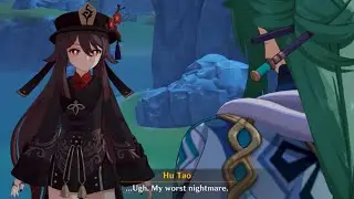 Hu Tao meets her nightmare 😛