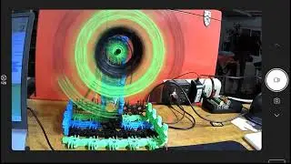 188 Adafruit Metro-Mini w/TB6612 controlling a motor and a couple LEDs