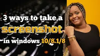 4 methods to take a screenshot on windows 10 laptop or Computer