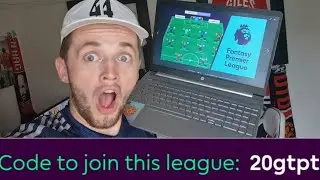 FANTASY PREMIER LEAGUE GIVEAWAY COMPETITION!!! JOIN FOR FREE NOW!! (CODE- 20gtpt)