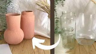 Como CONVERTIR envases de CRISTAL en ''CÉRAMICA'' | El Taller de AJ