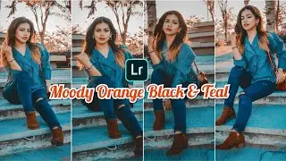 Cara Edit Foto Selfie Moody Orange [Lightroom Tutorial]
