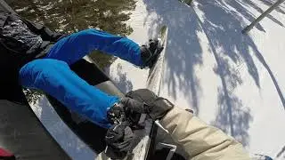 Putting on Board while on the Lift