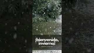 Bienvenido, invierno